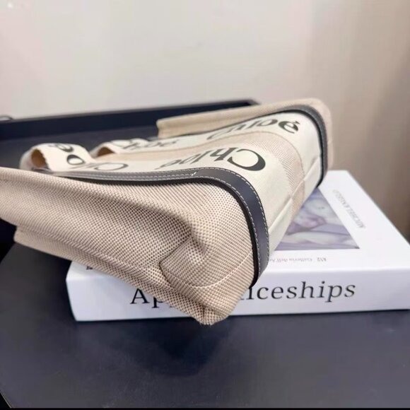 Chloé light beig Tote bag - Picture 3 of 3